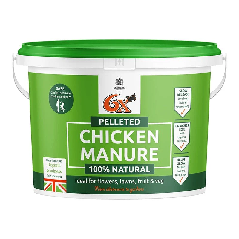 Pelleted Chicken Manure Fertiliser 7kg
