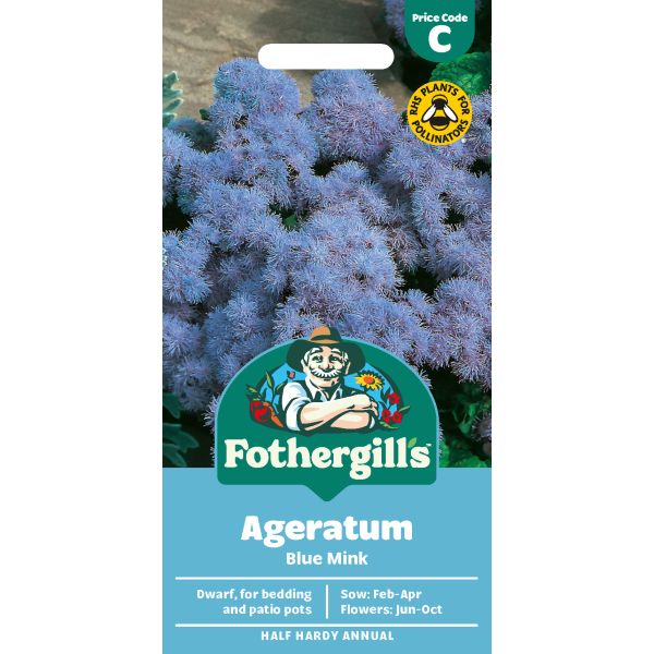 Ageratum Blue Mink Seeds