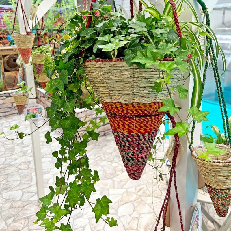 Artisan Hanging Basket - Medium Cone Planter - Image 2