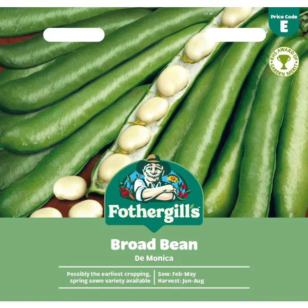 Broad Bean De Monica Seeds