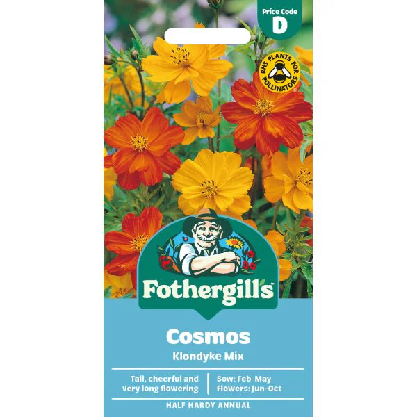 Cosmos Klondyke Mixed Seeds