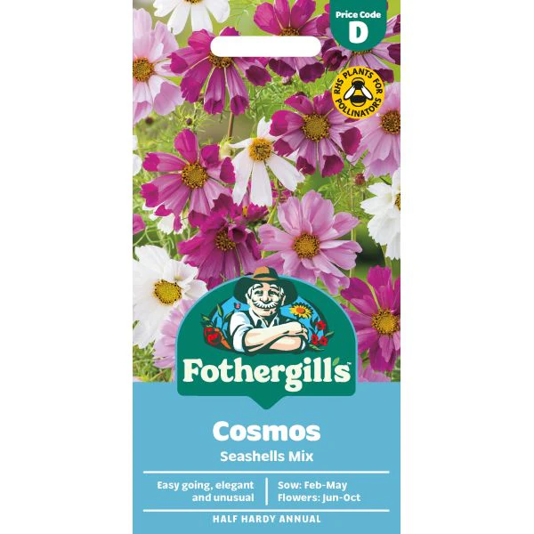 Cosmos Seashells Mixed Seeds
