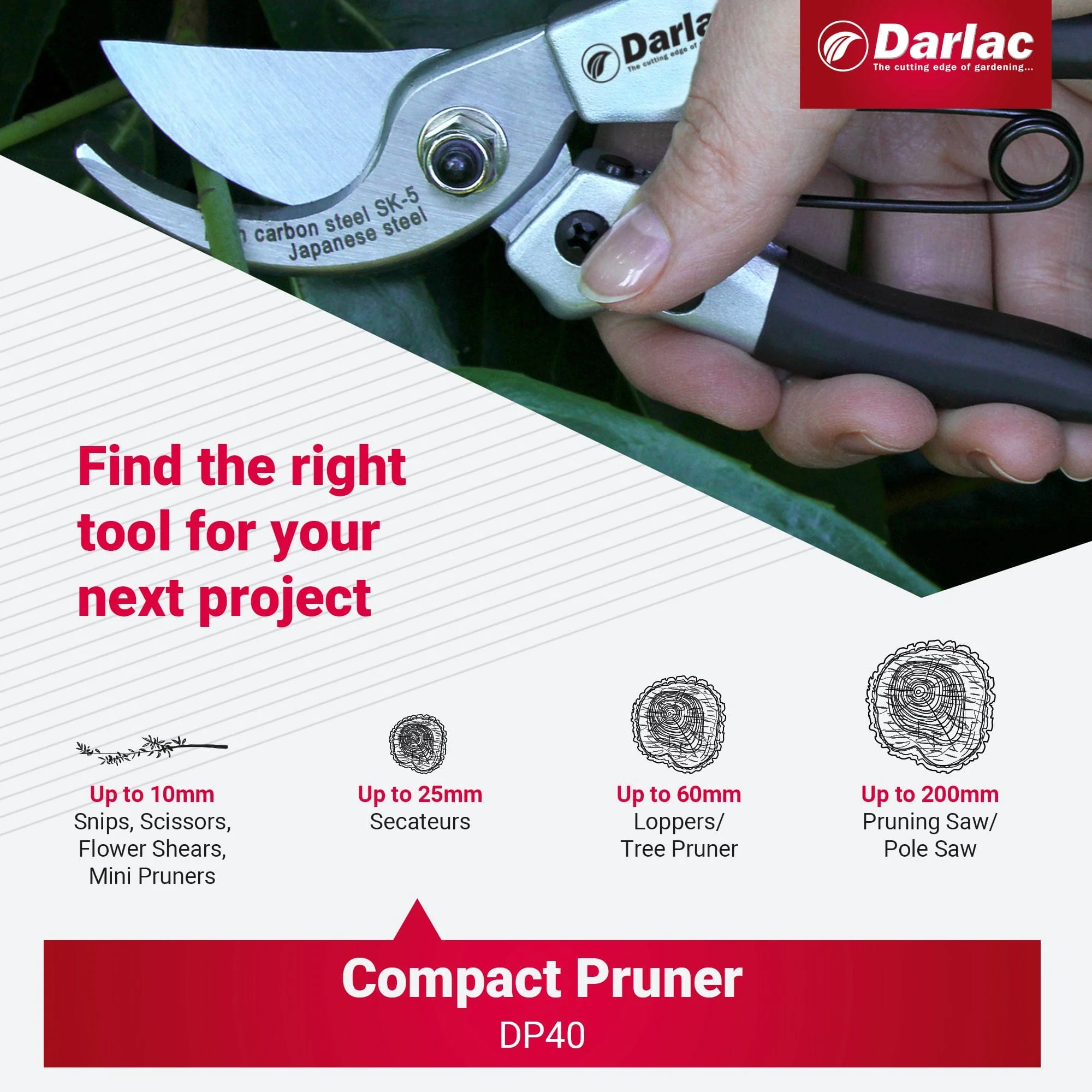 Darlac Compact Plus Secateurs - Image 6