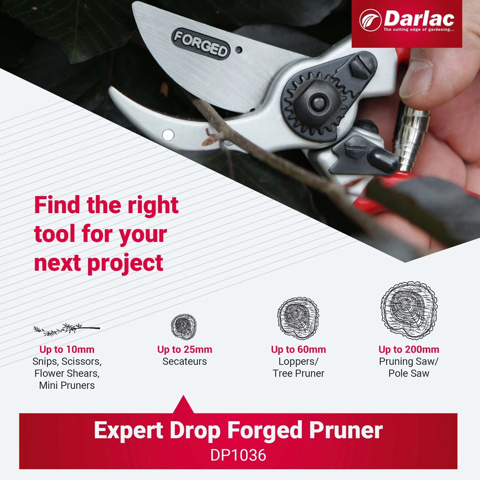 Darlac Expert Drop Forged Secateurs - Image 6