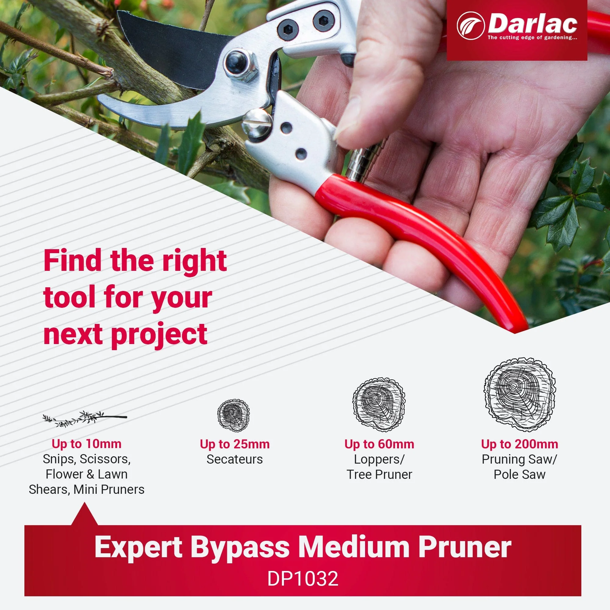 Darlac Expert Medium Bypass Secateurs - Image 6