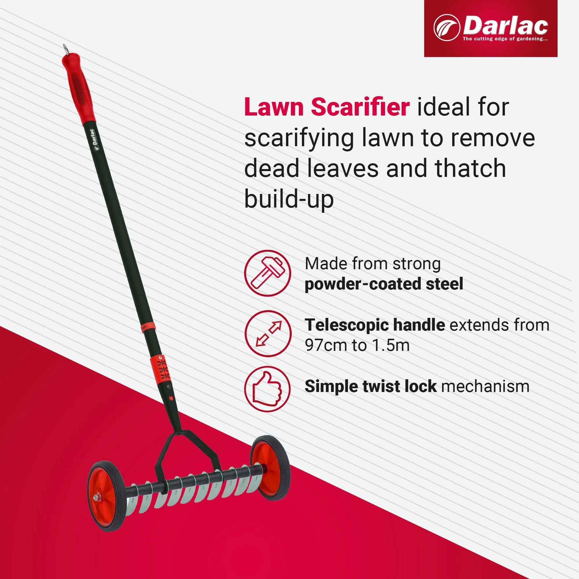 Darlac Lawn Scarifier - Image 3
