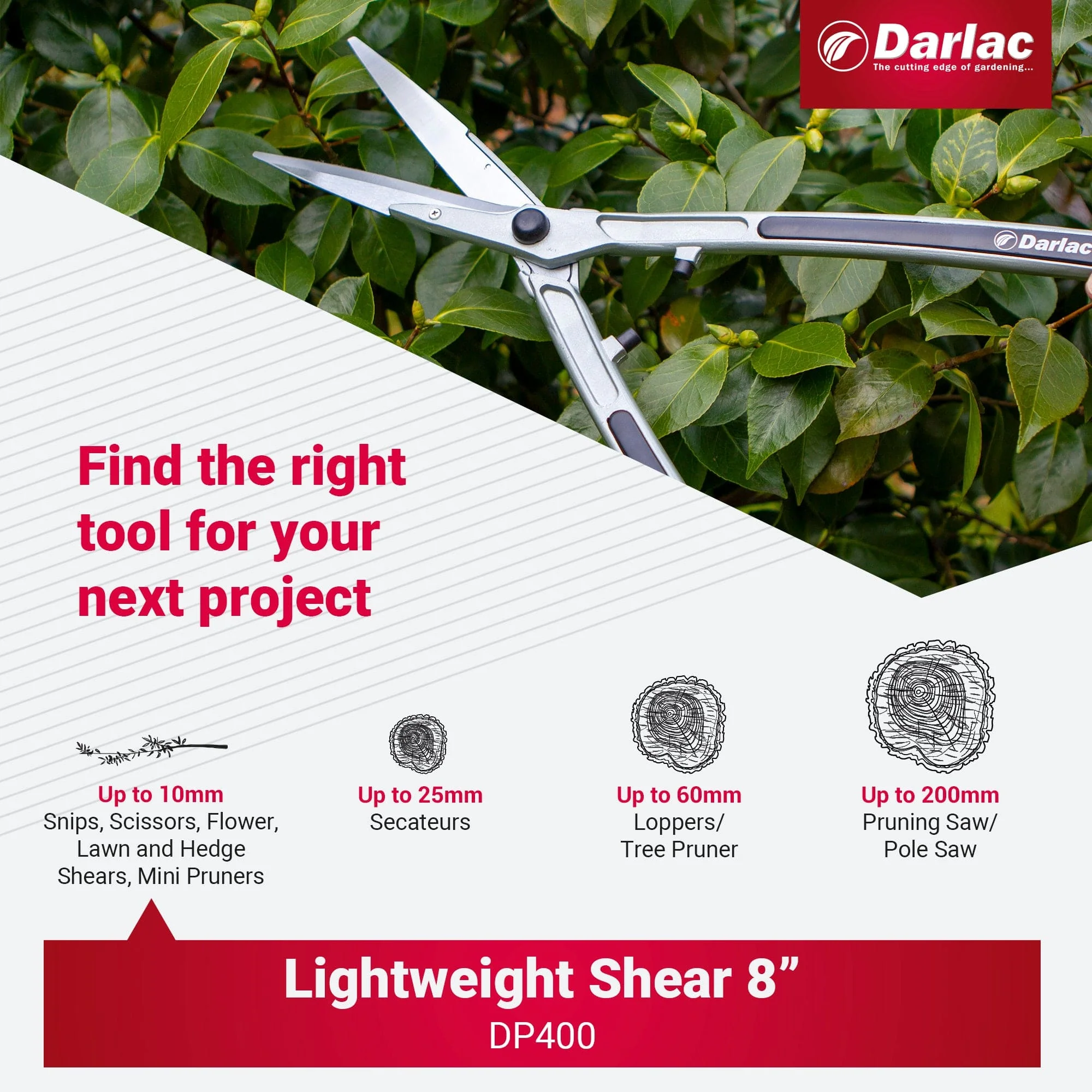 Darlac Lightweight Shear 8in - Image 6