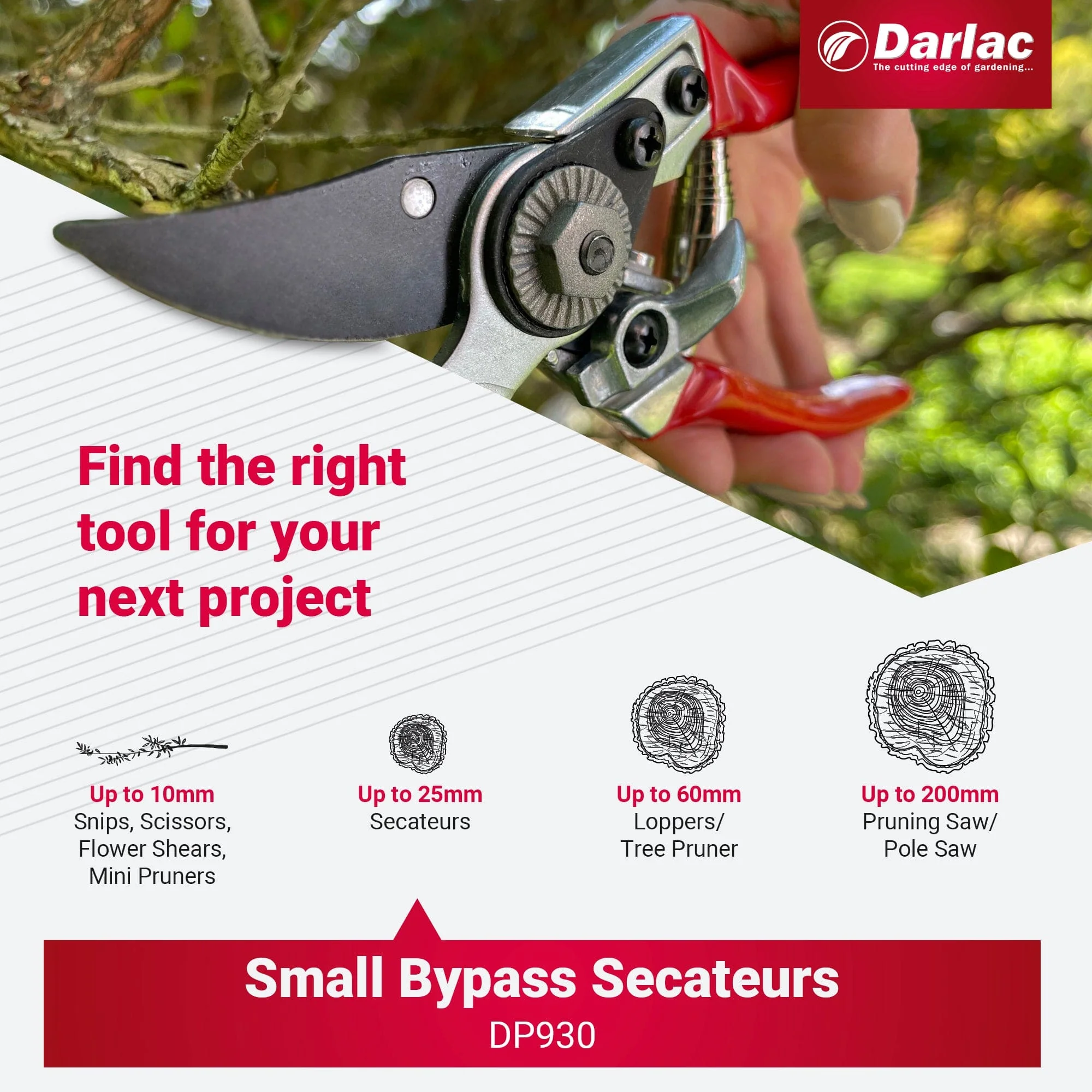 Darlac Small Bypass Pruner - Image 6