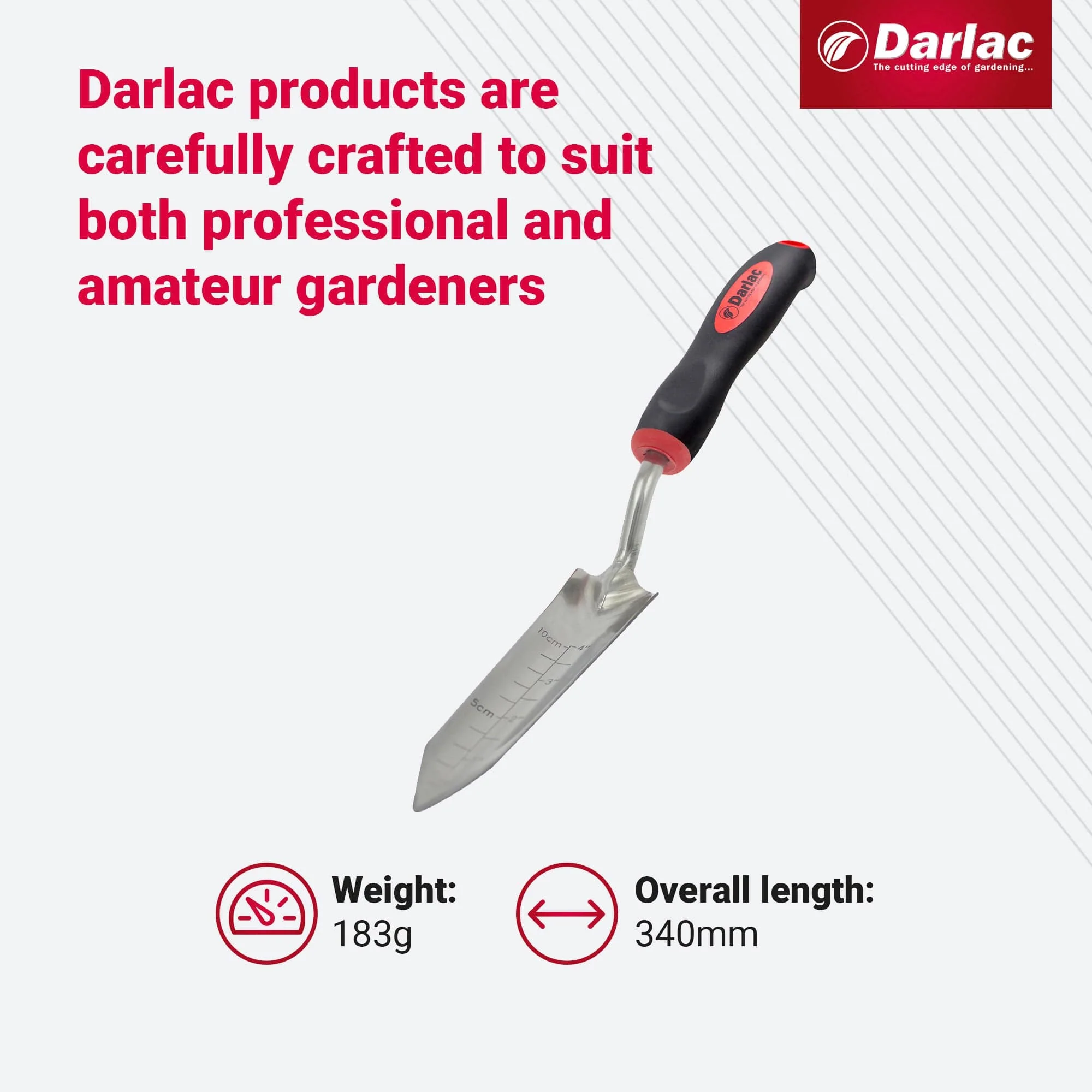 Darlac Stainless Steel Rockery Trowel - Image 5