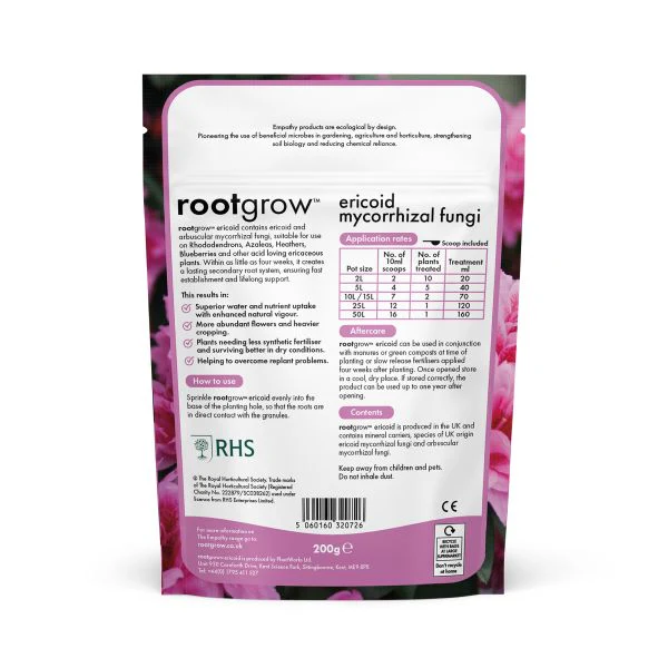 Ericoid Rootgrow with Mycorrhizal Fungi 200g - Image 2