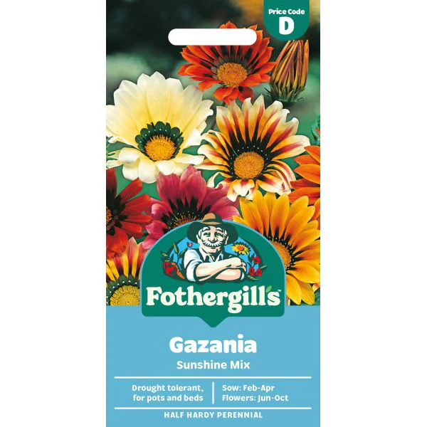 Gazania Sunshine Mixed Seeds
