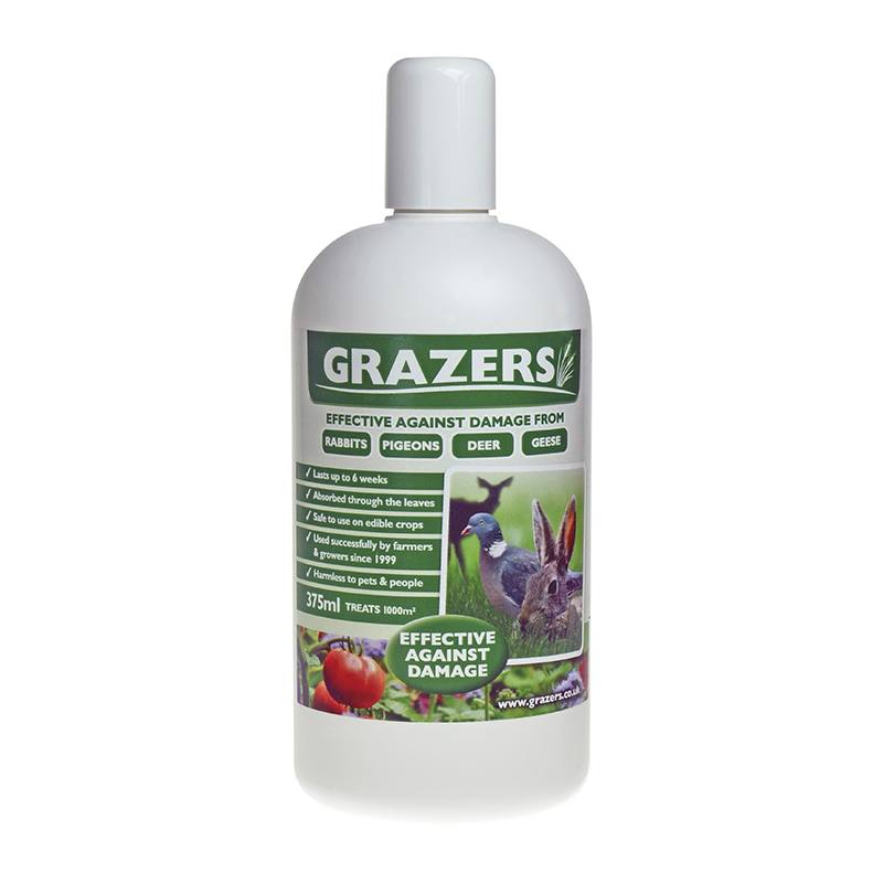 Grazers Rabbits, Pigeons & Deer Spray 750ml and Concentrate 375ml - Image 2