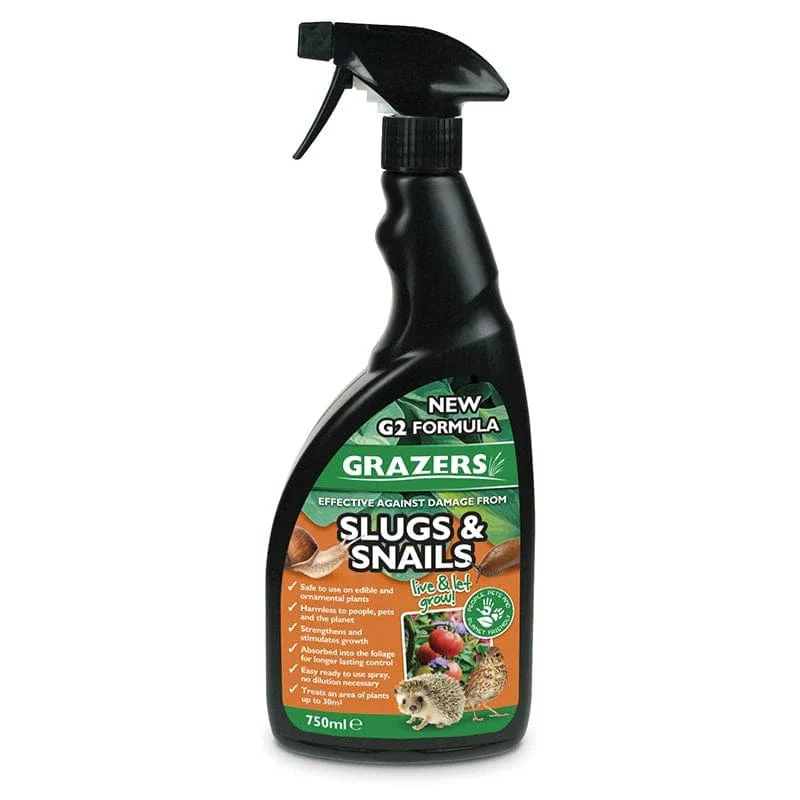 Grazers Slug & Snails Spray 750ml and Concentrate 350ml x 2