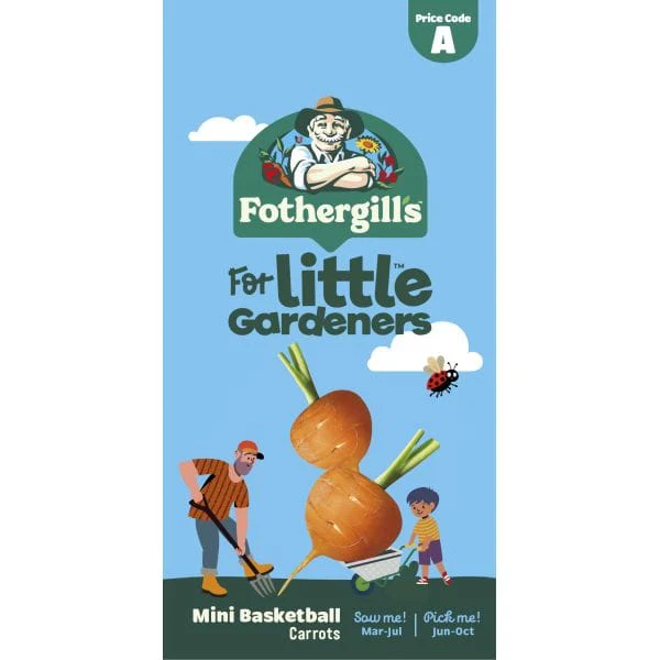 Little Gardeners Basketball Carrots Seeds