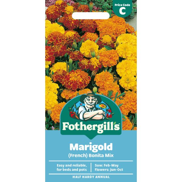 Marigold (French) Bonita Mixed Seeds