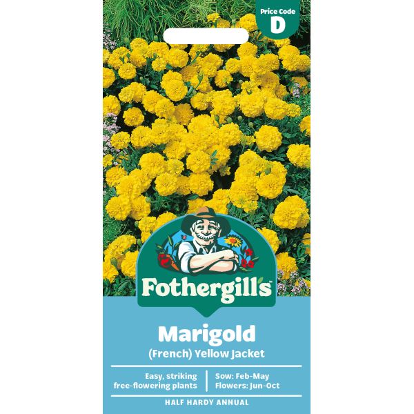 Marigold (French) Yellow Jacket Seeds