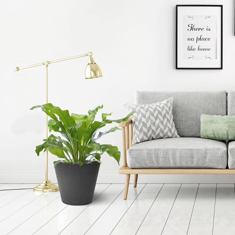 Octavia Recycled and Unbreakable Plant Pot 38cm Slate - Image 2