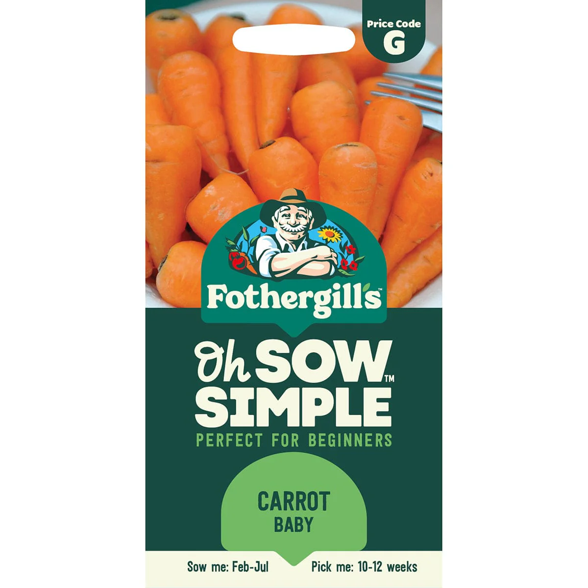 Oh Sow Simple - Baby Carrot Seeds