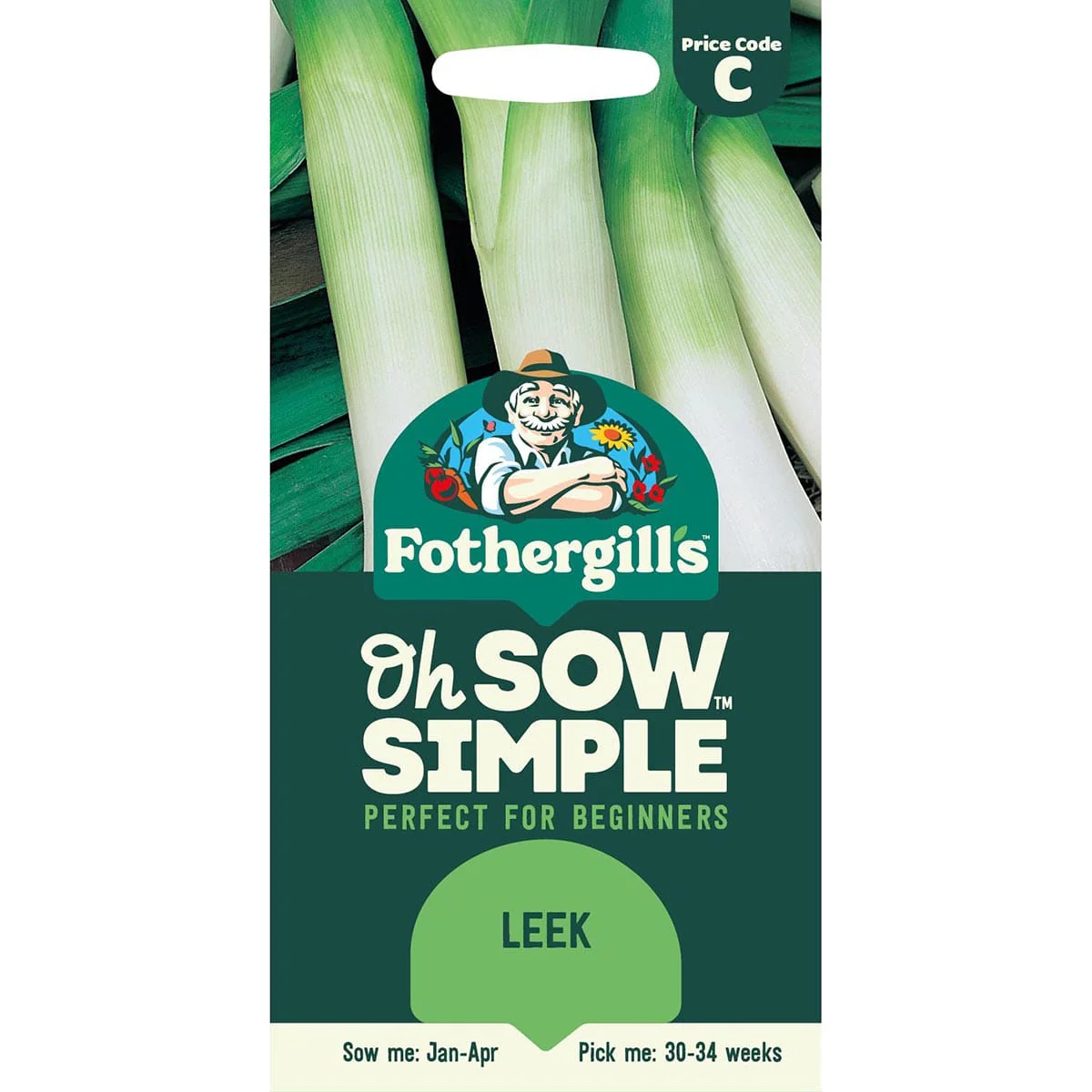 Oh Sow Simple - Leek Seeds