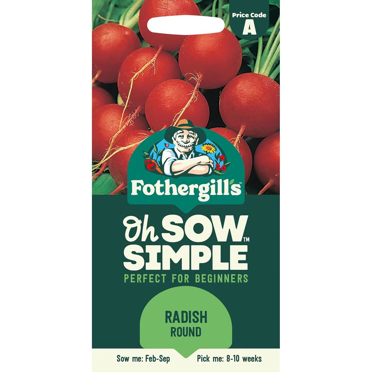 Oh Sow Simple - Round Radish Seeds