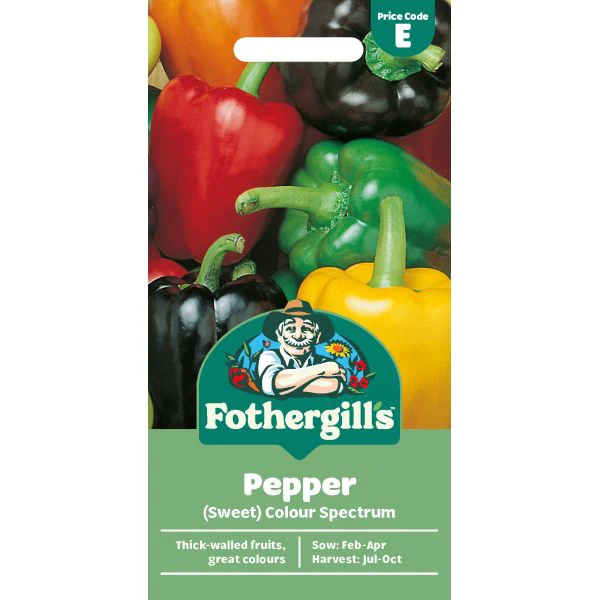 Pepper (Sweet) Colour Spectrum
