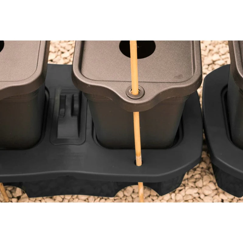 Quadgrow Watering System Mulch Cap and Cane Support Lid x 4 - Image 2