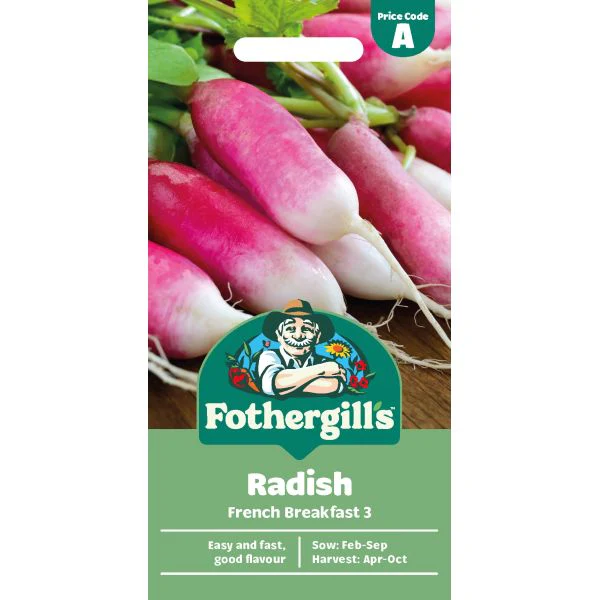 Radish French Breakfast 3 Seeds