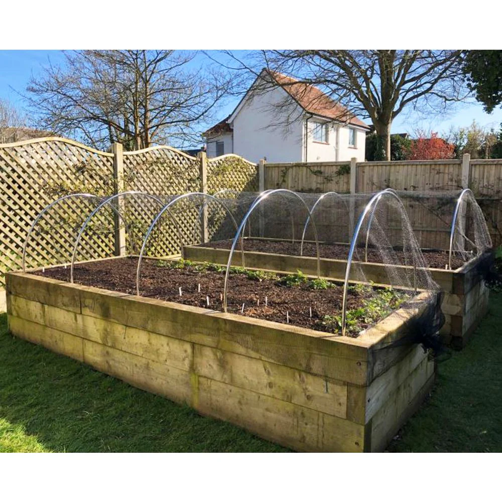 Round Aluminium Hoops for Garden Tunnel Cloches - Image 4