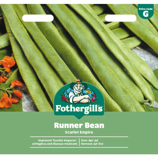 Runner Bean Scarlet Empire Seeds