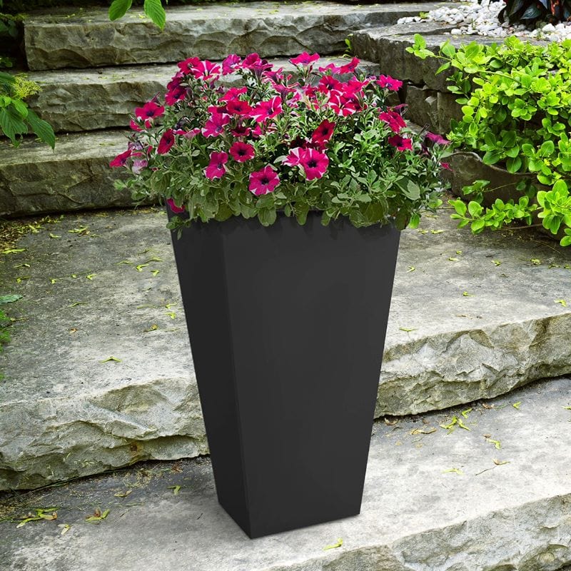 Sonata Recycled and Unbreakable Plant Pot 71cm Slate - Image 3